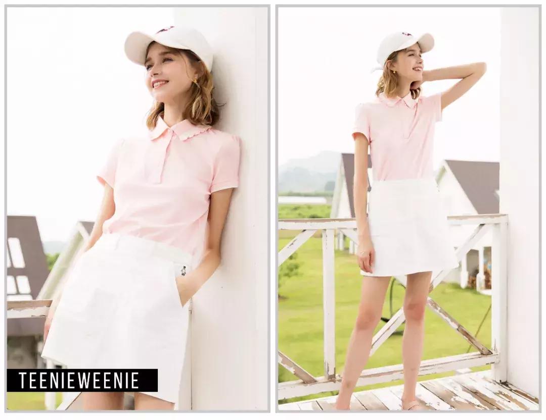 休闲t恤polo衫时髦减龄,新款polo衫清凉透气舒适经典百搭