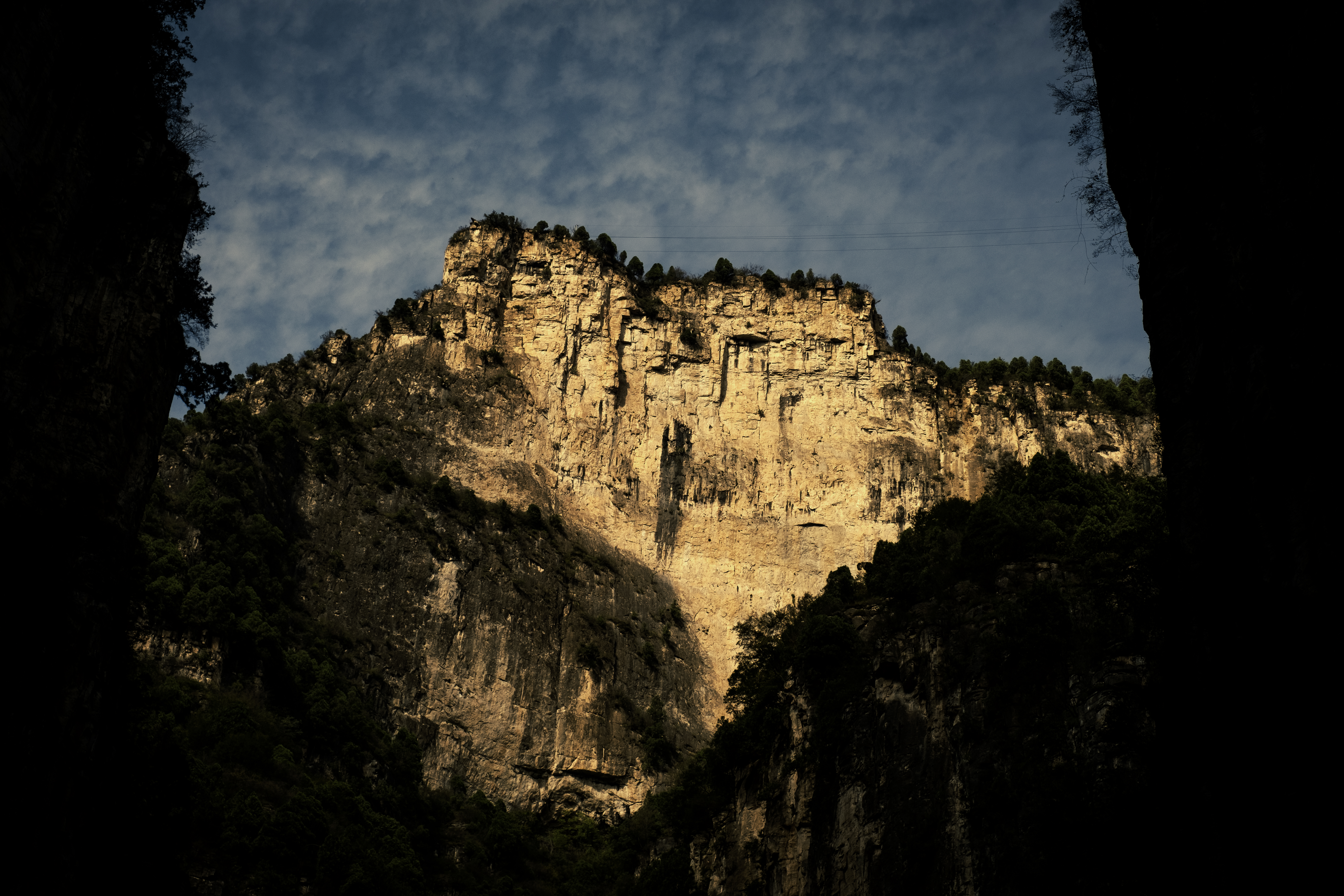 秋色美景落雨图片,秋色美景绝色大图