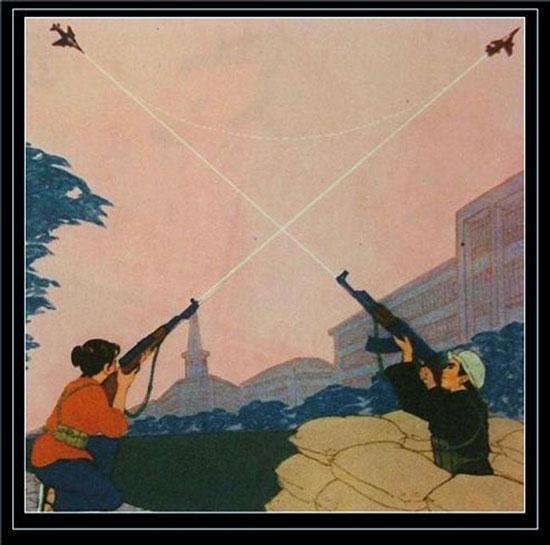 如何用枪把飞机打下,怎么用枪打飞行器