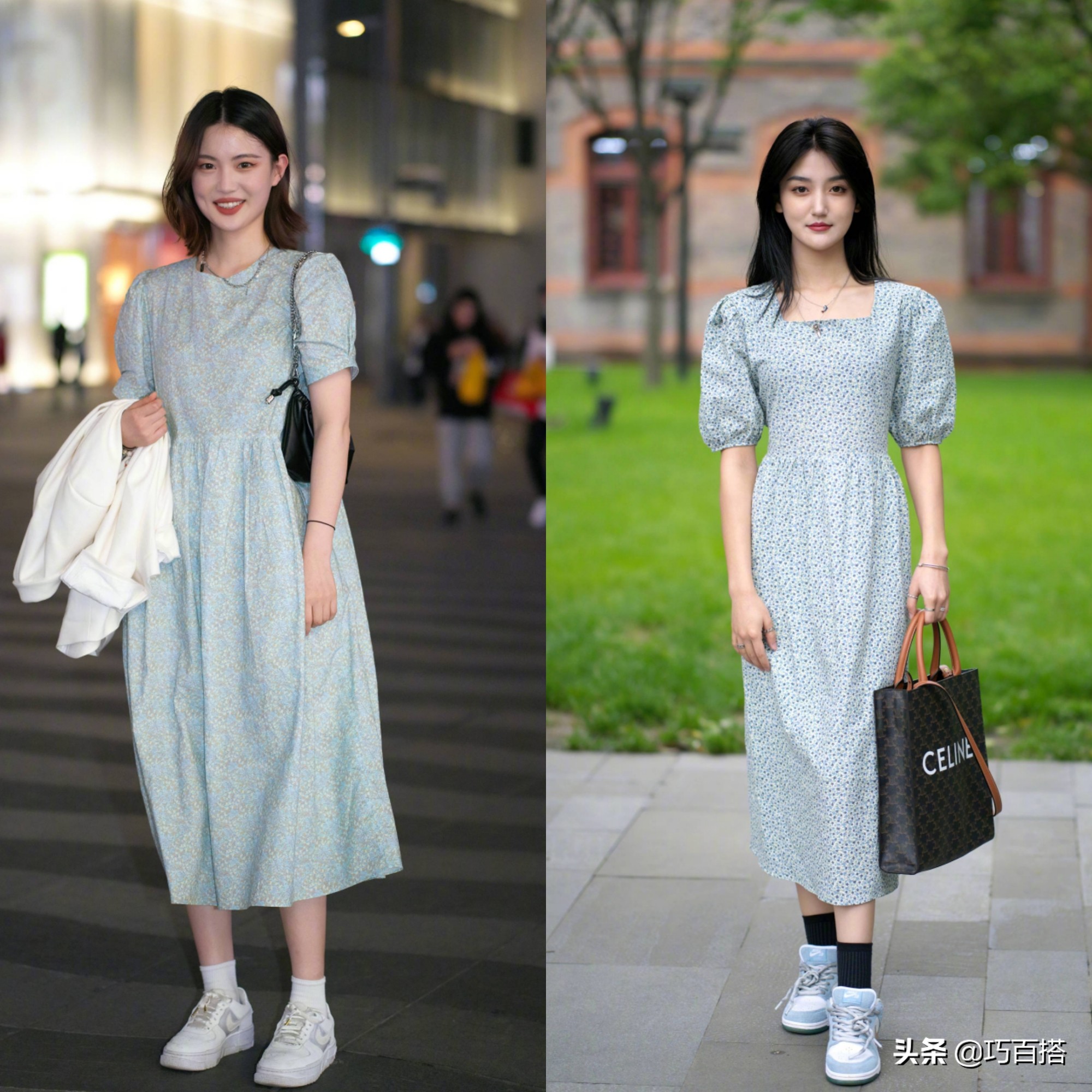 碎花裙如何避免俗气感觉,碎花裙怎样选择不老气