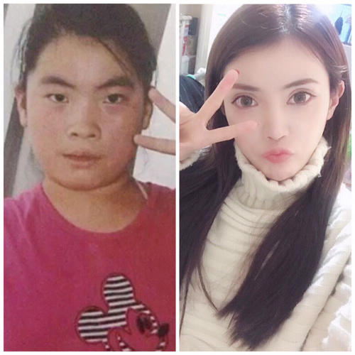 颜值变丑的过程,从丑变好看的过程