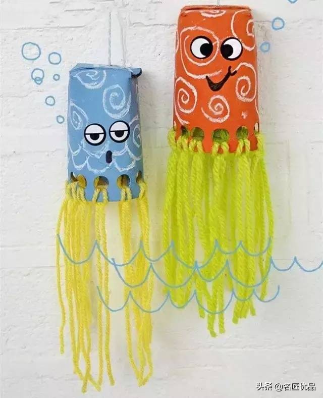 用两个纸杯手工制作纸杯娃娃,纸杯手工制作大全幼儿园手工