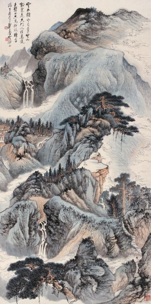 郑午昌花鸟,丝鬓散人郑午昌百幅绘画作品赏析