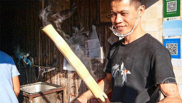 海南最火烤甘蔗,海口烤甘蔗的在哪里