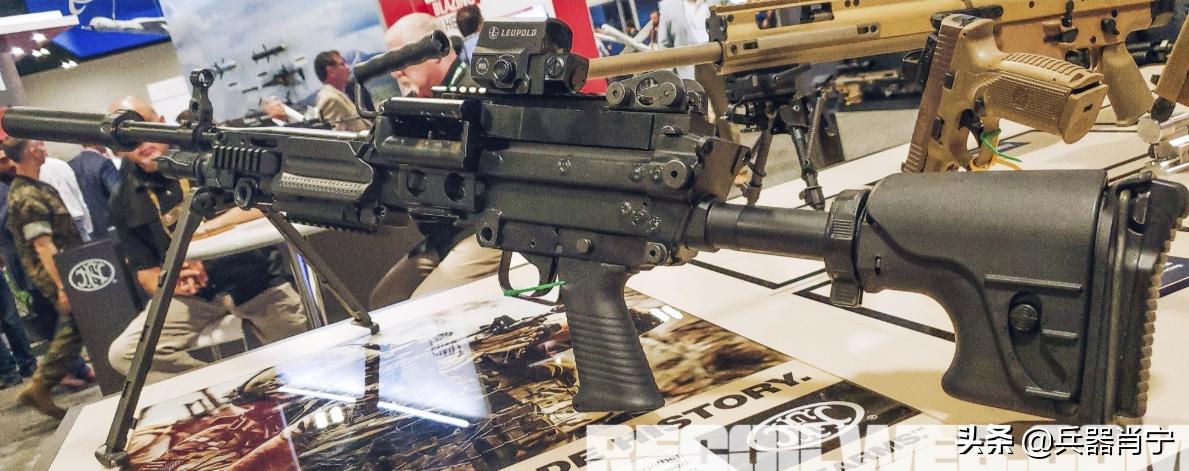 美国最新型班用机枪,美军新型6.8毫米机枪