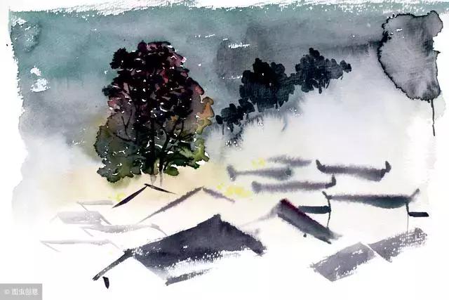 山水画口诀顺口溜,山水画法口诀大全