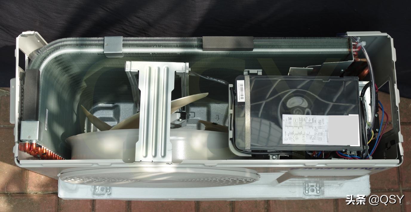 三星1.5匹新沐风空调优缺点,三星沐风1.5p空调拆机评测