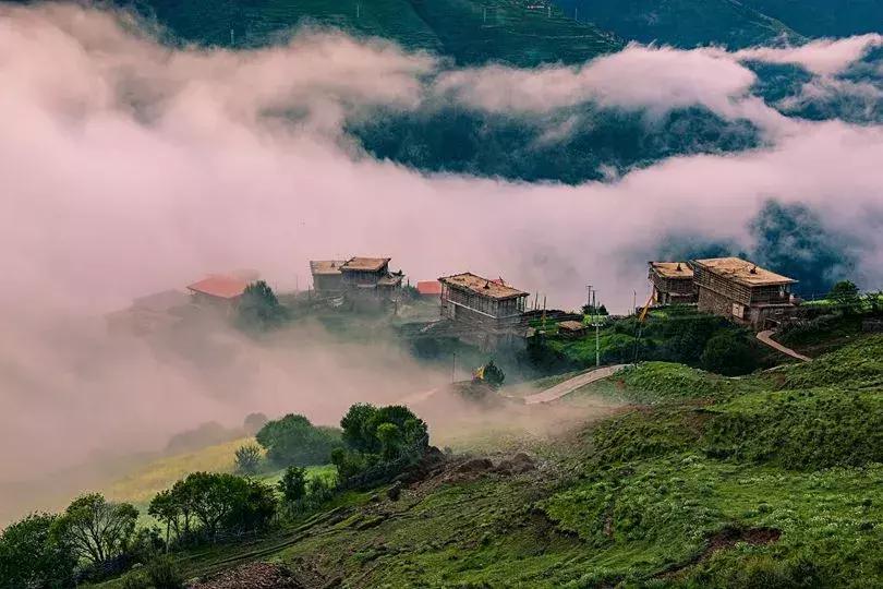 秋天的壤塘风景,壤塘秋天风景
