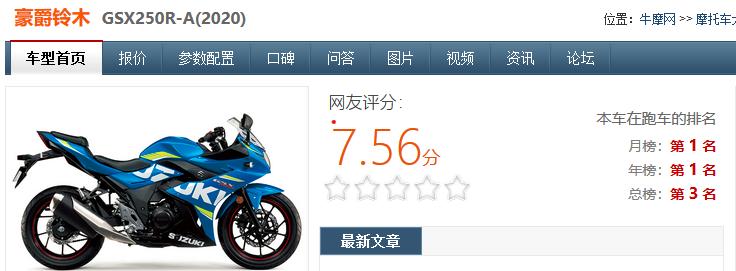 20款铃木gsx250r上市时间,2024豪爵铃木gsx250r测评