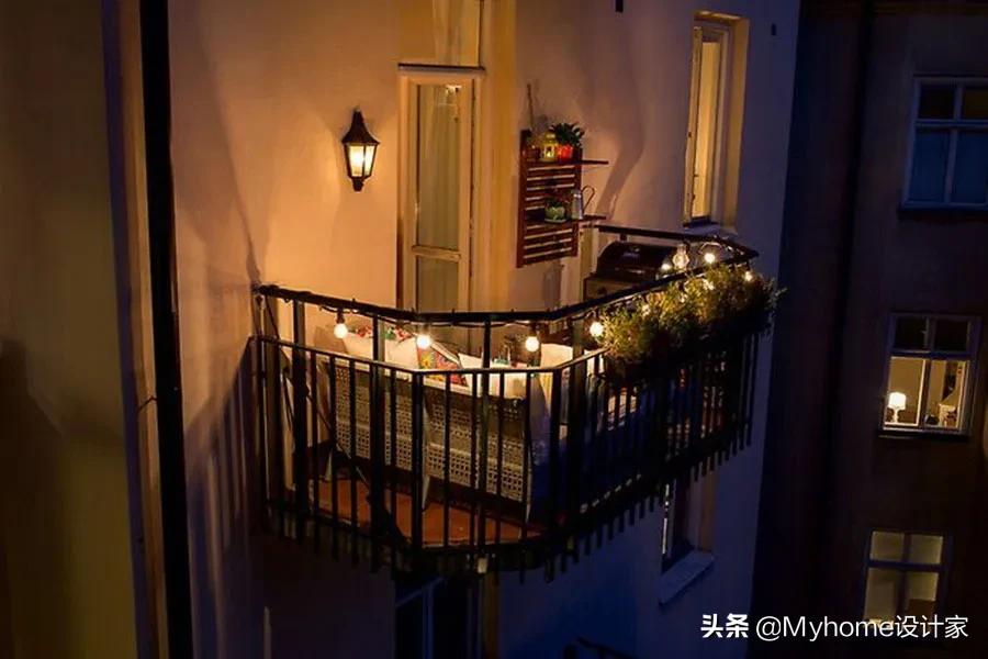 设计师家高颜值阳台极简设计,不靠墙大阳台怎么设计