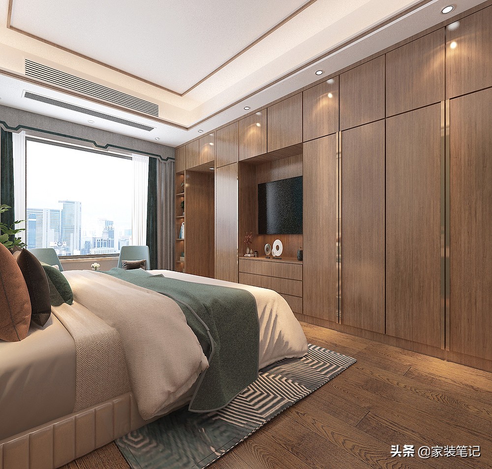 当现代简约邂逅新中式,当现代轻奢遇上新中式