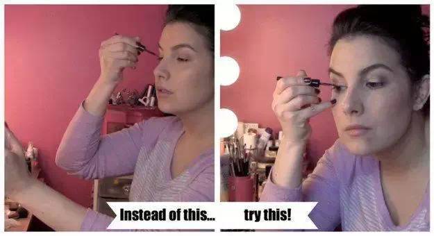 画下眼线正确全过程教程,手把手教你画眼线视频大全