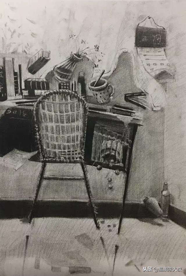 清华美院设计素描2015年高分卷,清华美院校考设计高分试卷