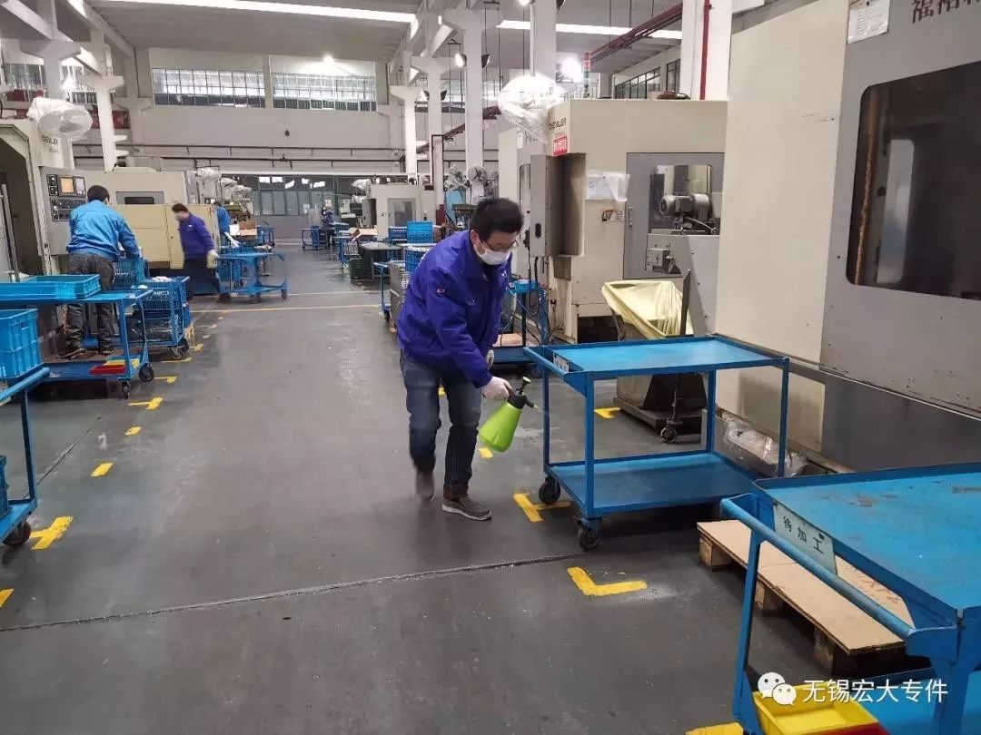 消毒、错峰、改格局……九牧王、无锡宏大、金轮针布、361度们为复工也是拼了