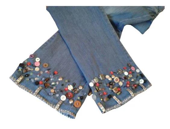 牛仔裤不好看怎么用皮筋改,牛仔裤不穿怎么改造包包