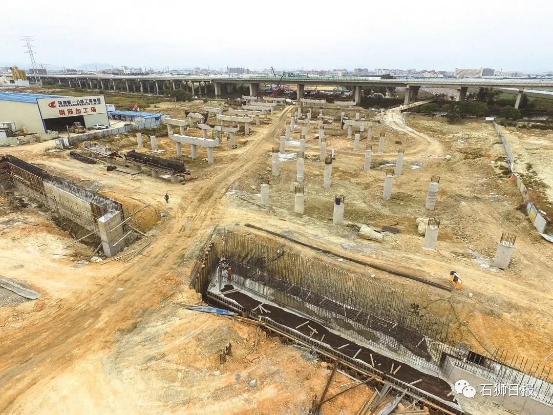 一重湾快速路石狮连接线二期,泉州环湾快速路石狮连接线二期