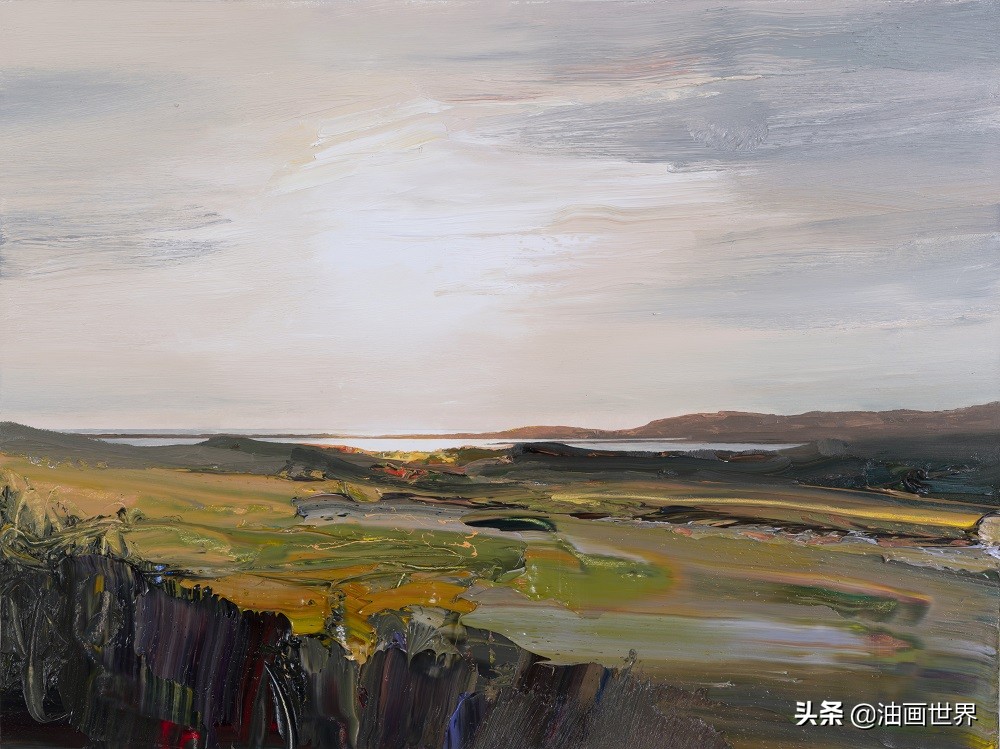 美国印象派画家沃利斯的风景油画,谢尔盖巴索夫风景油画