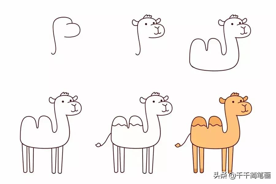 3-6岁儿童动物画入门教程,幼儿园动物画大全最简单