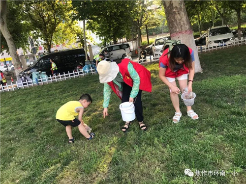 焦作环南一小夏令营,环城生态区文明实践志愿服务活动