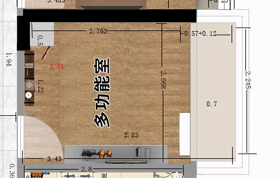 推荐一款简单精致的电脑桌 (实木电脑桌效果图大全2015款)