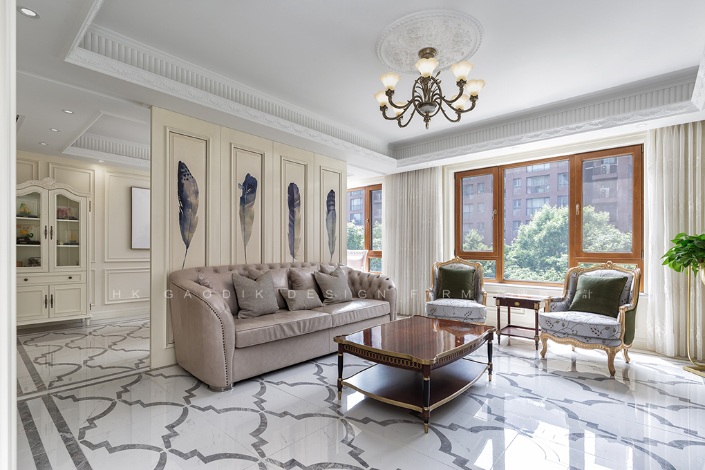 高迪愙实景|护墙板+石膏线，没有软装也超美！