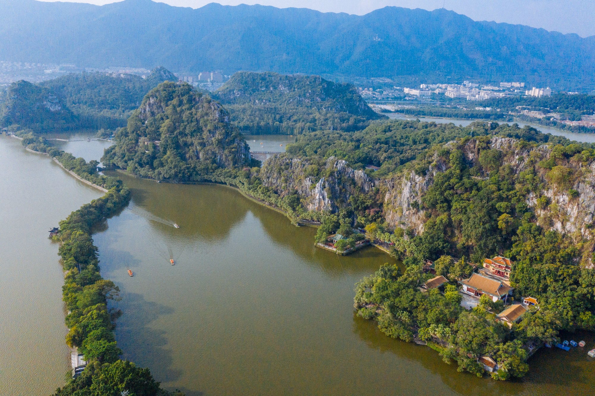 肇庆七星岩最美景点,肇庆七星岩主要景点