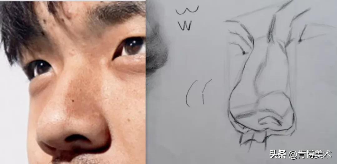 鼻子看起来很塌又不塌,鼻子看着没立体感