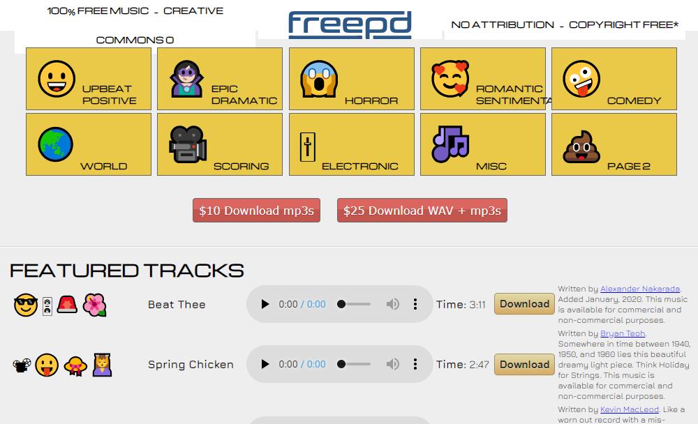 音乐人必备海外无版权音乐网站,五大免版权的音乐网站