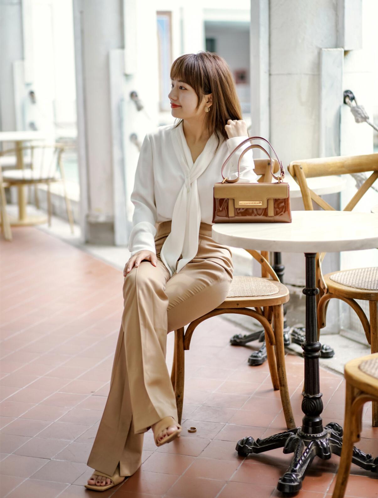 155矮个子连衣裙穿搭,155小个子穿搭格子长裙