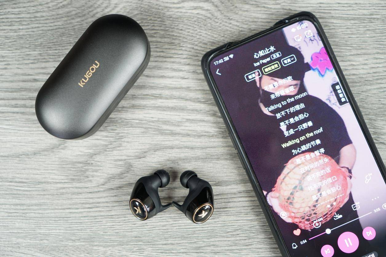 语音点歌耳机,酷狗耳挂式蓝牙耳机