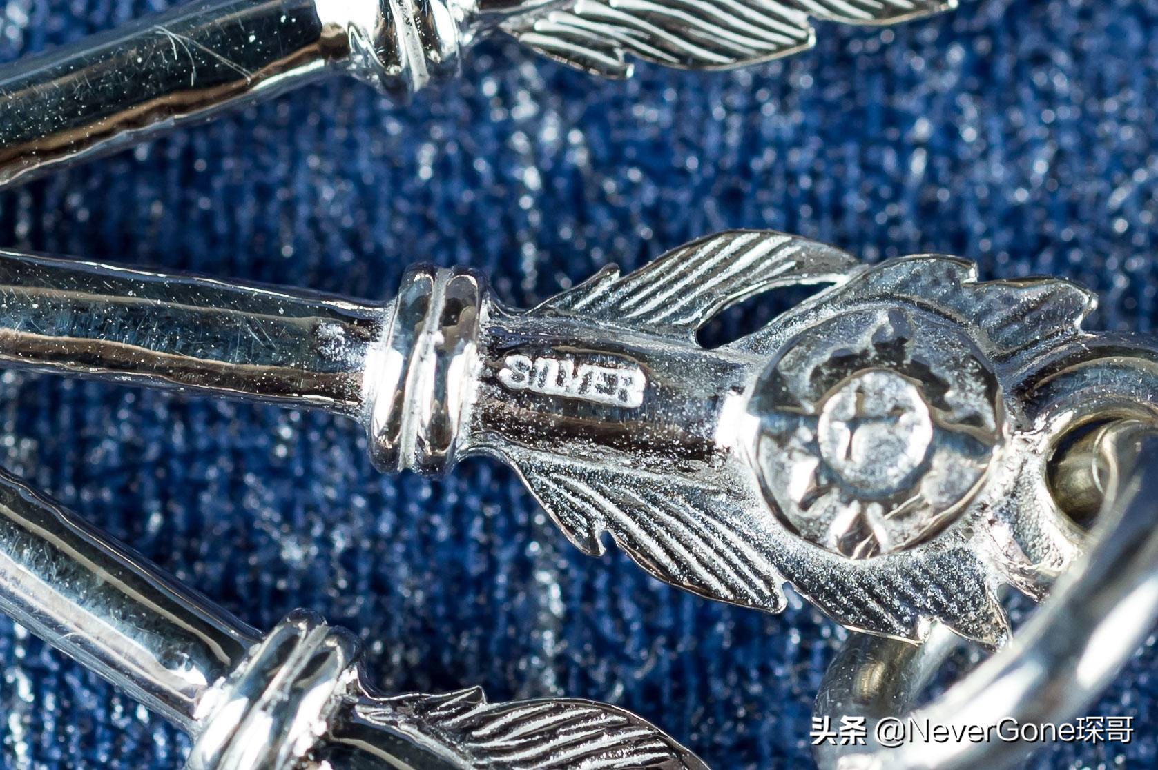 日本复古银饰——FirstArrows项链开箱+2年旧化