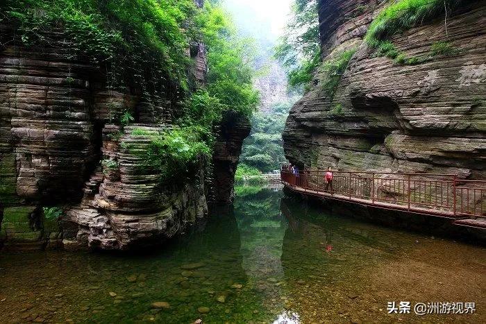 河南旅游景点推荐龙潭大峡谷,河南两个对立的山的旅游景点