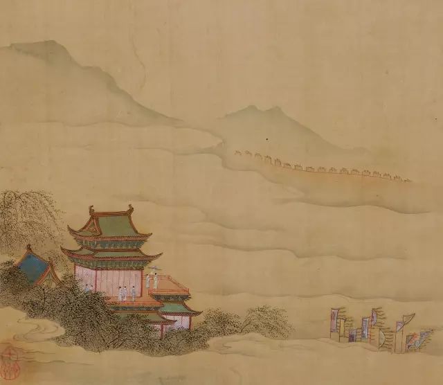 仇英书画作品欣赏,仇英书法欣赏真迹