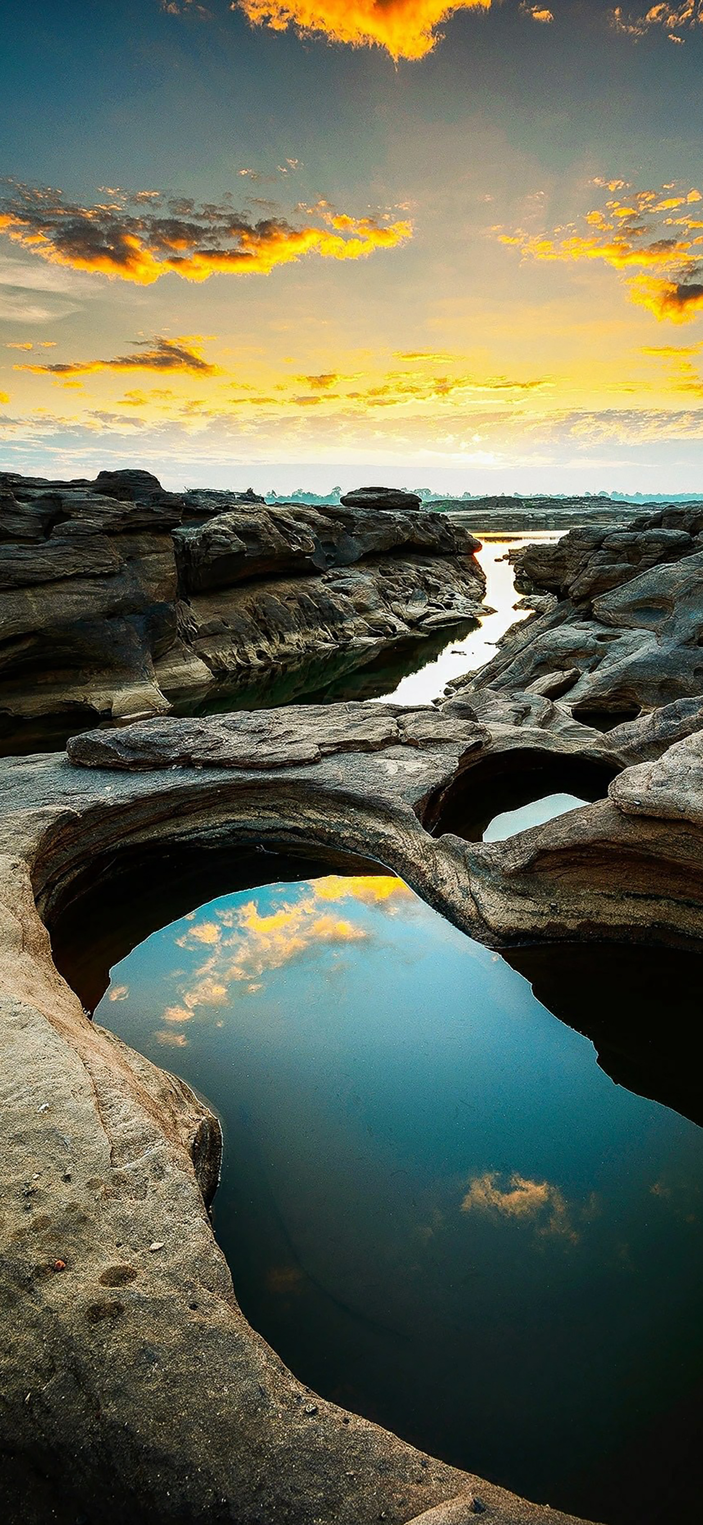 夏天风景竖屏壁纸,夏天有小路风景壁纸