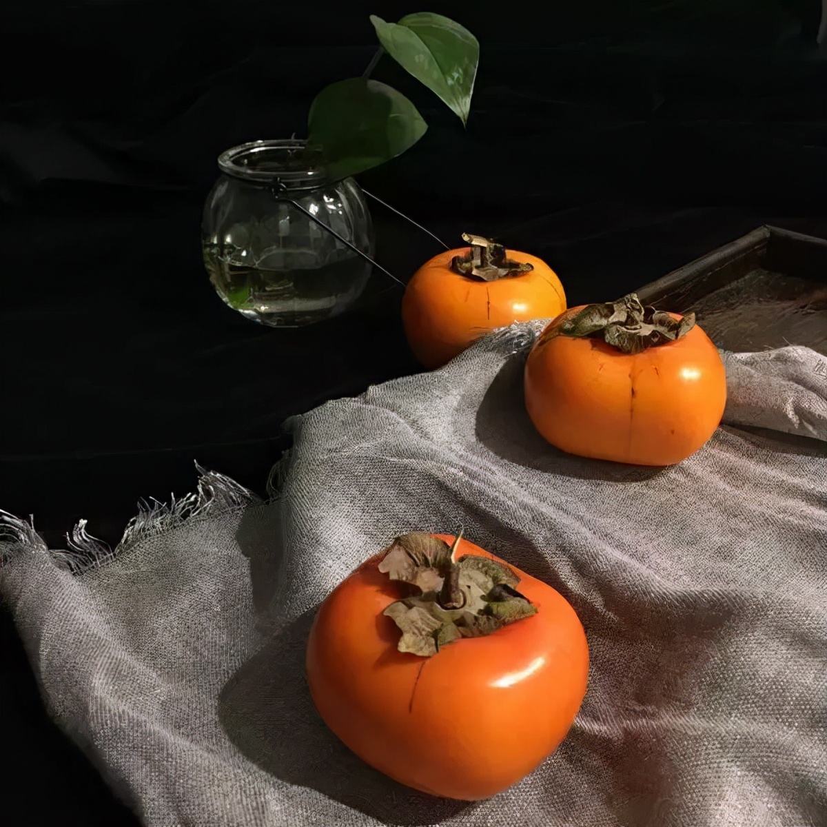 郑启五茶话：永定的柿子红了