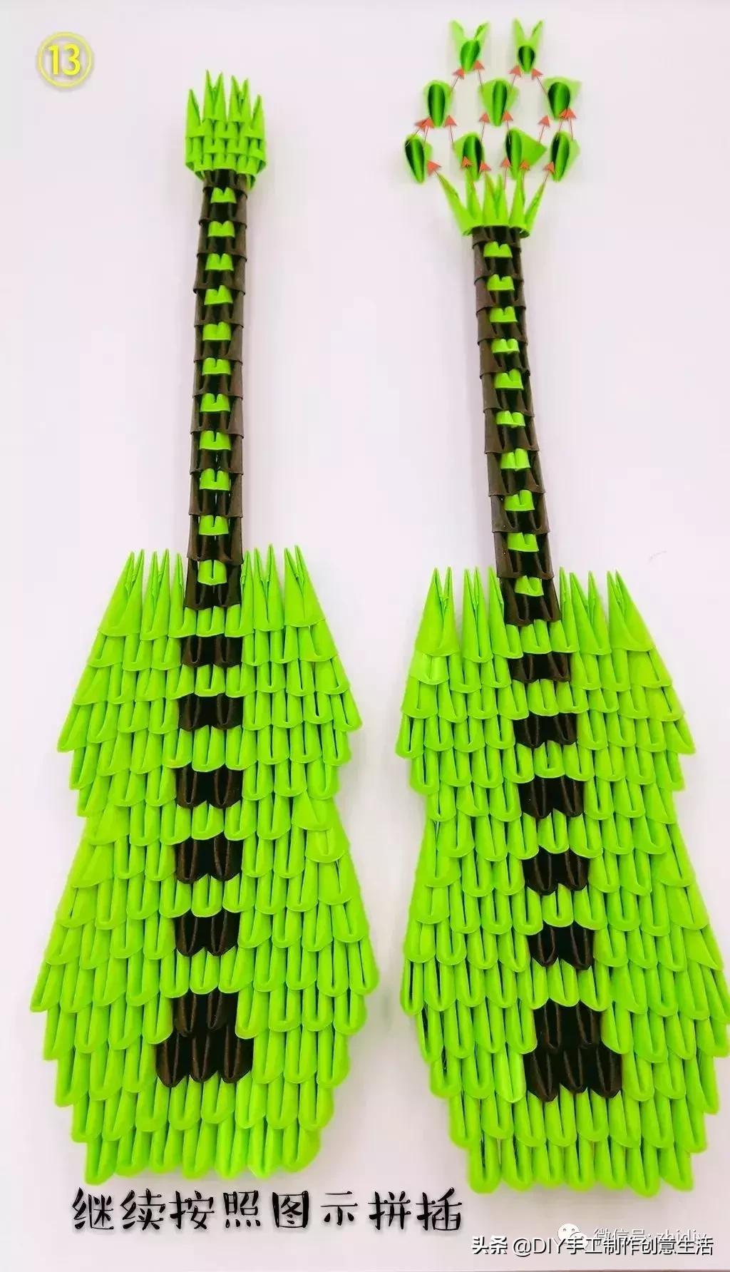 看完这些三角插作品，我再也不敢说自己玩过三角插了，有教程