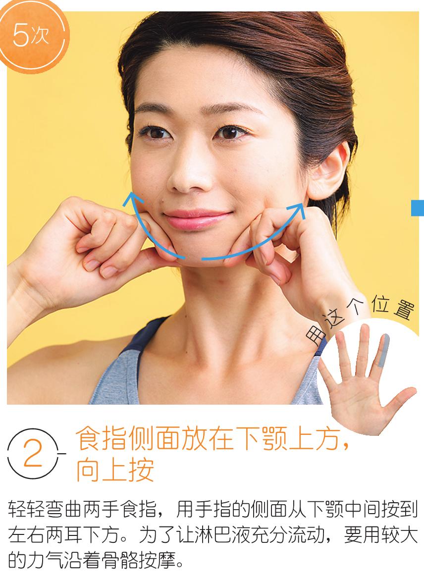 金莎过度按摩导致筋膜黏连，塑造小脸的按摩手法