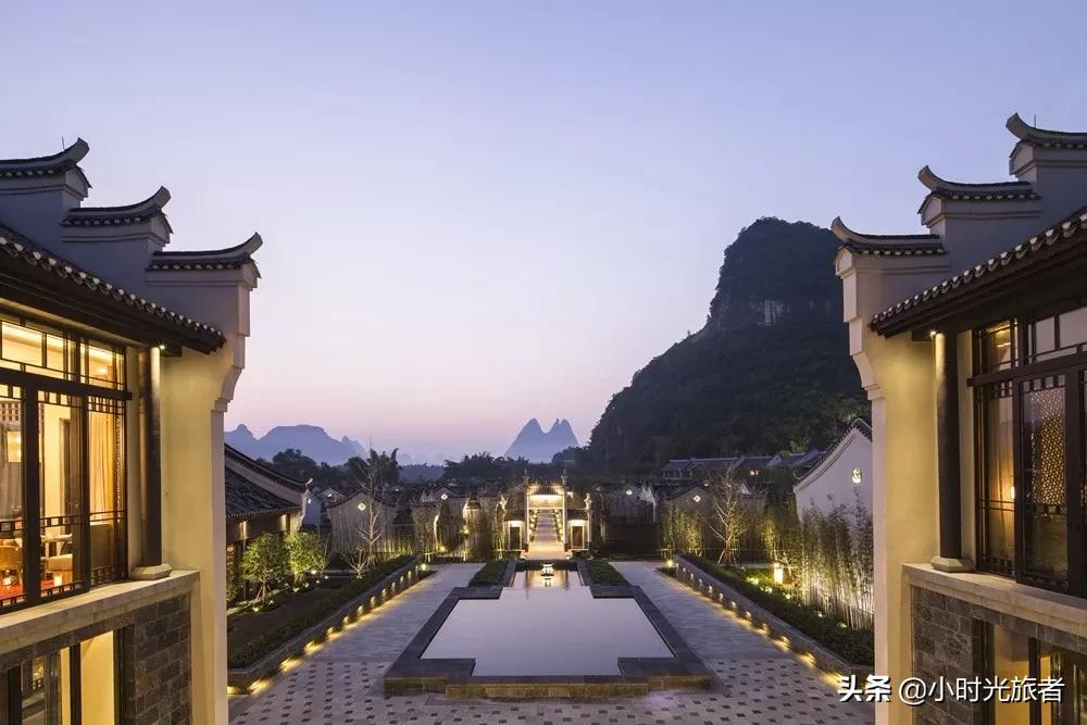 阳朔酒店风景好的推荐,桂林阳朔山水画酒店