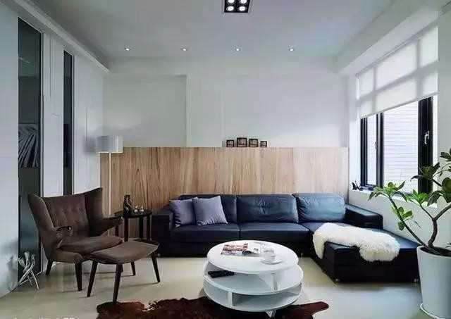 现代简约风房间背景墙颜色,简约灰调现代风实景背景墙是亮点