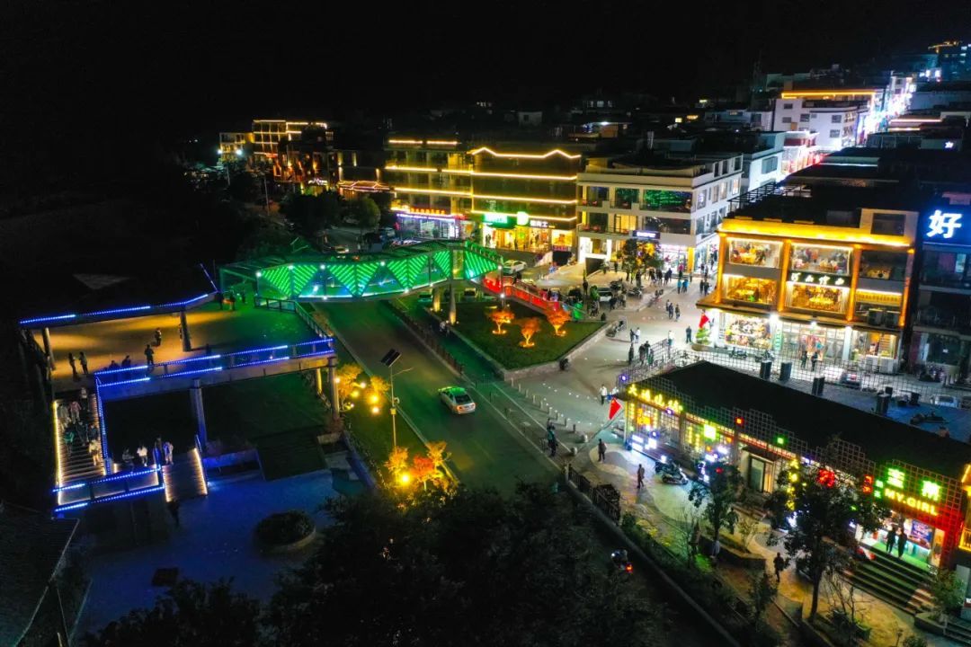 云台山夜经济景观,云台山风景区今日最新视频