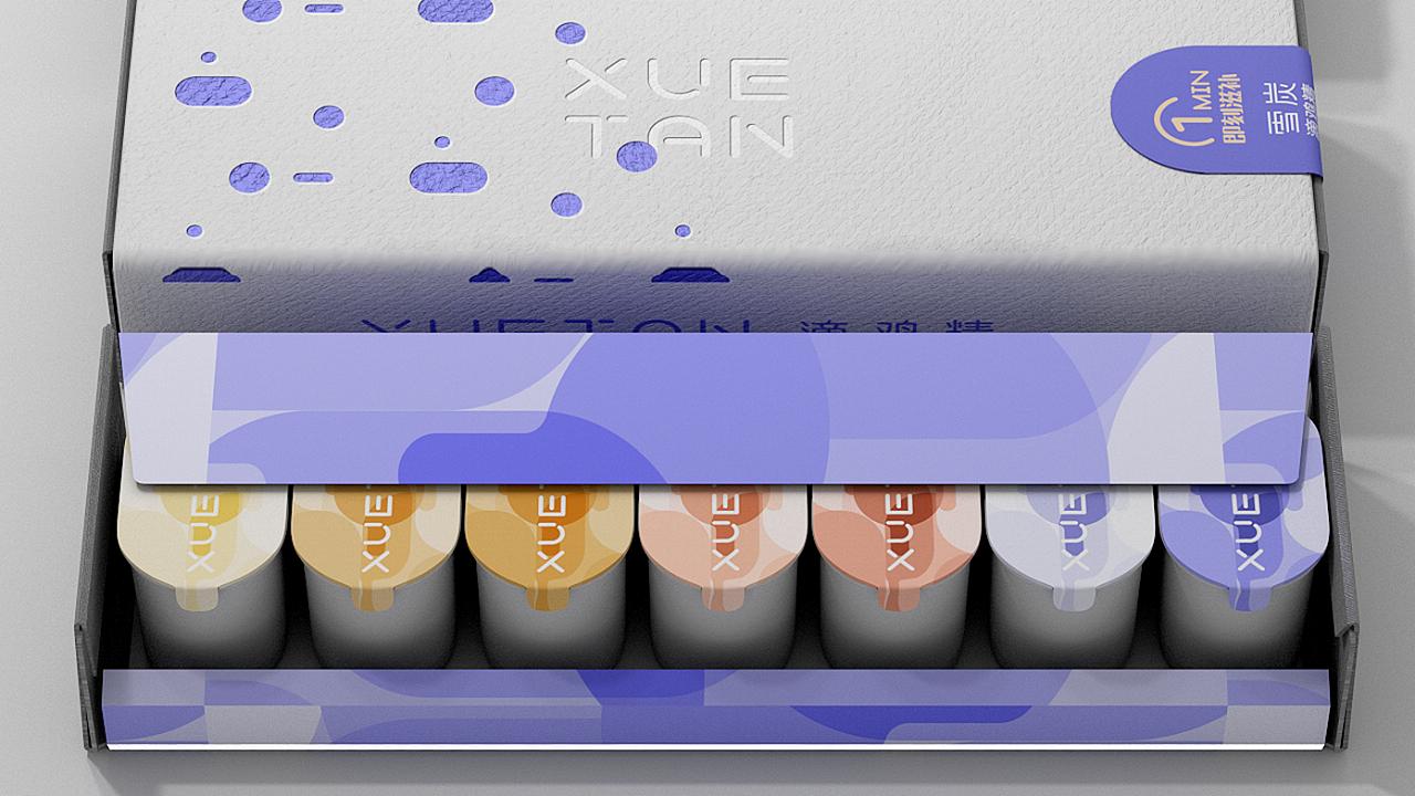 养生保健套盒设计,保健品延缓衰老的包装设计
