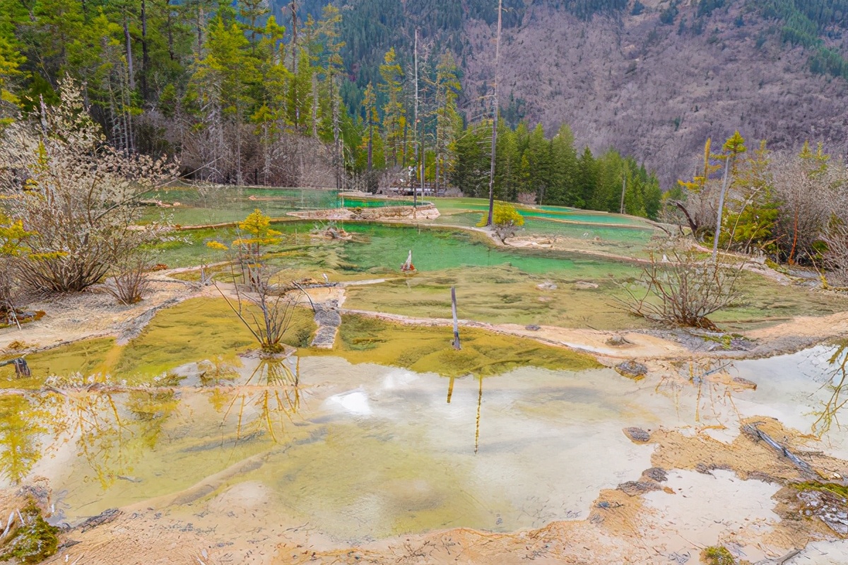 九寨沟最美的一处景点,九寨沟风景区好山好水好风光