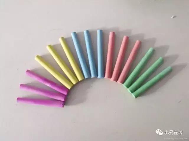 彩色粉笔画作品,彩色粉笔字作品