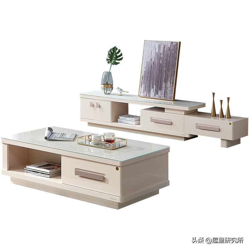 什么茶几电视柜好看实用,小户型电视柜和茶几高颜值