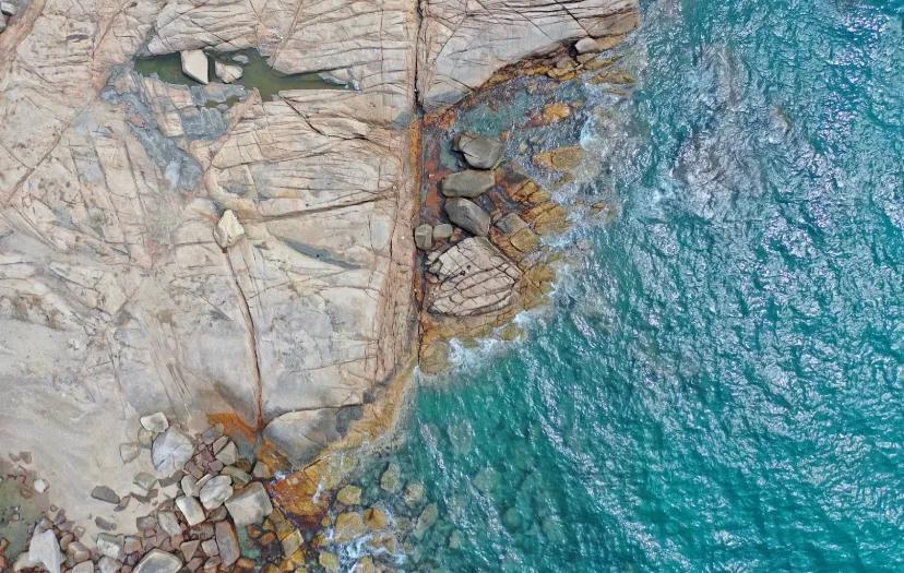 亲自去看海,第一次来到汕尾