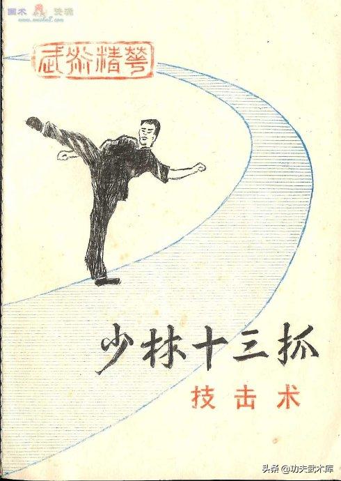 失传已久的古少林迷踪拳秘籍,少林十三抓拳谱