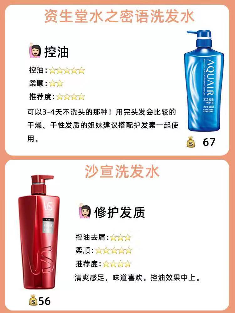 8-10岁洗发水测评,公认最好的十款洗发水