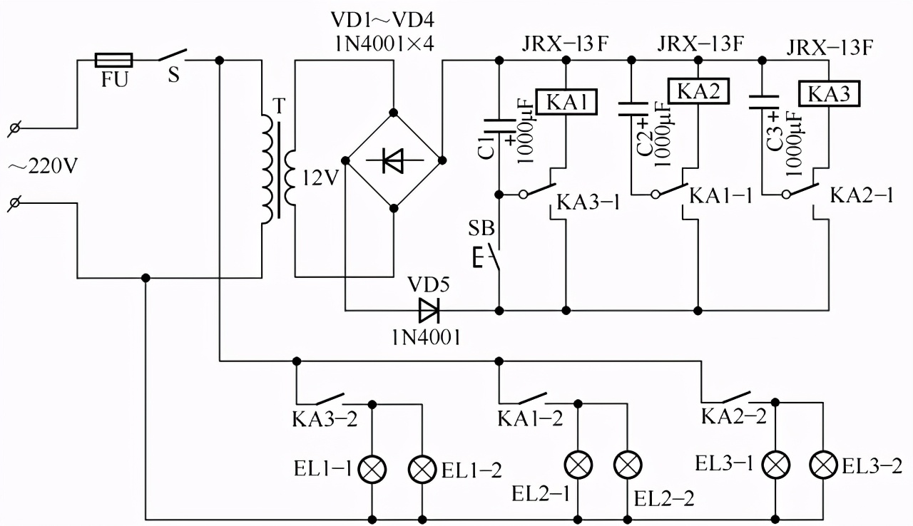 泛光照明控制原理图,线性驱动照明原理图解说明