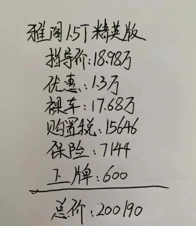 本田雅阁1.5T精英版是销量最好的版本，但为何车主买后都后悔了？