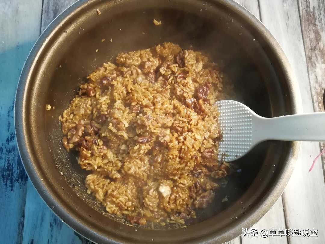 核桃饭团辅食做法大全,核桃碎饭团